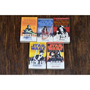 Star Wars Fate of the Jedi Series Paperback Book Lot of 5
